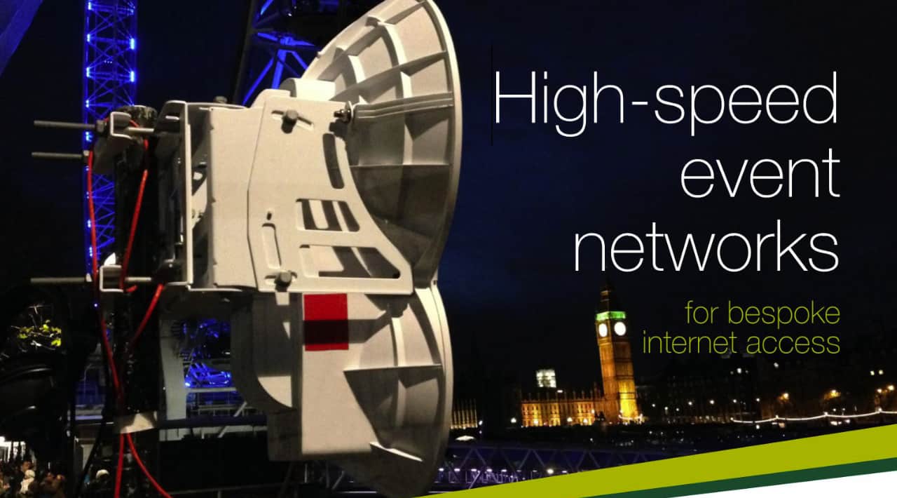 High-Speed Internet for Events