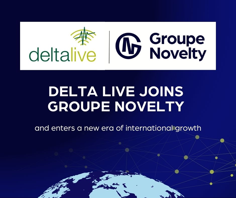 Delta Live Joins Groupe Novelty